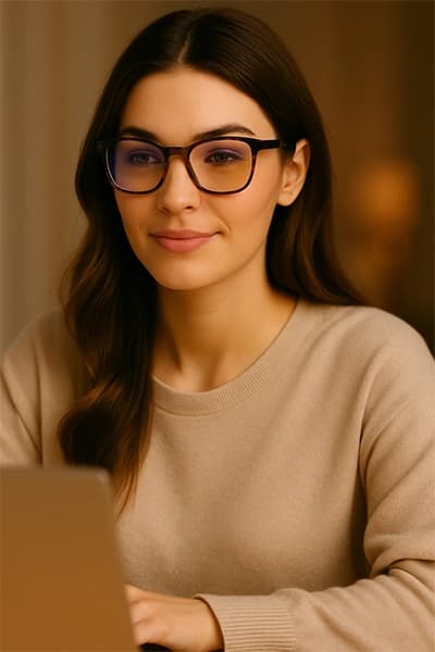 Lunettes avec lentilles bloqueuses de bleu : guide complet