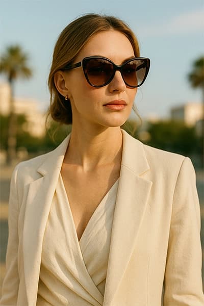 Lunettes de soleil femme 2025 : élégance et protection