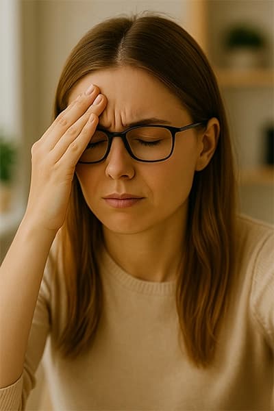 Quand changer de lunettes de vue : symptômes et conseils